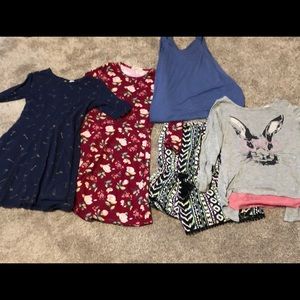 Small lot of size 7-8 girls clothes
